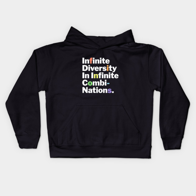 Infinite Pride Kids Hoodie by AliensOfEarth