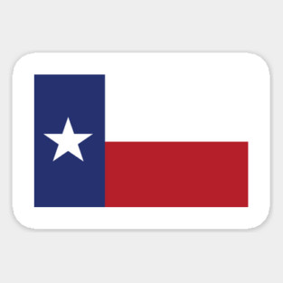 Texas Flag State Pride Mask Sticker