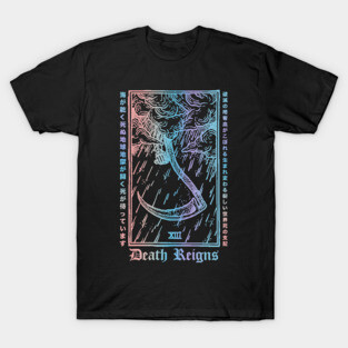 Death Reigns Pastel Japanese Goth T-Shirt