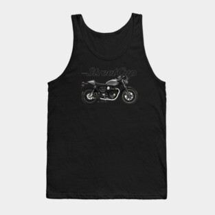 Triumph Street Cup 18 black/silver, s Tank Top