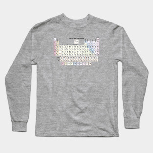 periodic table of elements Long Sleeve T-Shirt