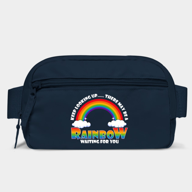 Gay Rainbow with Clouds Pride by creative