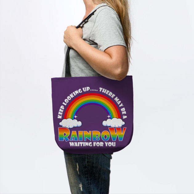 Gay Rainbow with Clouds Pride by creative