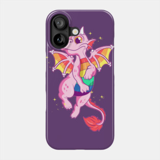 Gay Rainbow Dragon Equality Pride Funny Gift Phone Case