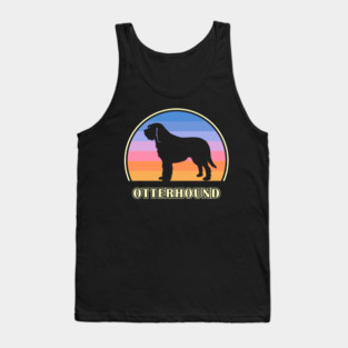 Otterhound Vintage Sunset Dog Tank Top