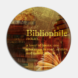 Bibliophile Pin