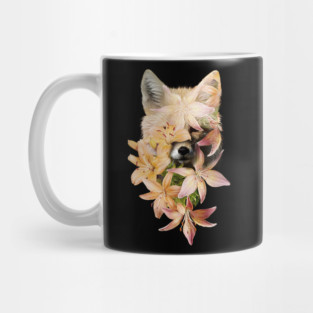 Foxy Flowers Mug