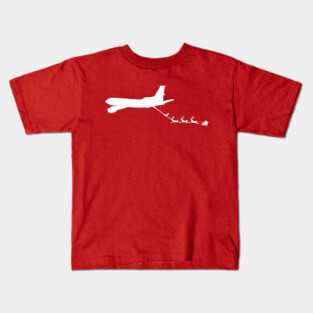 Refueling Santa KC 135 Stratotanker Aviation Holiday Design Kids T-Shirt