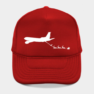 Refueling Santa KC 135 Stratotanker Aviation Holiday Design Hat