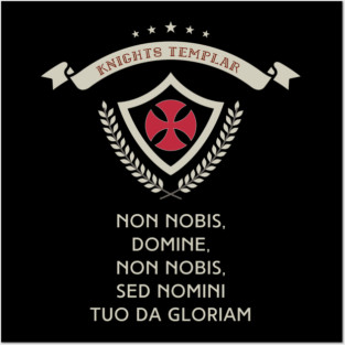 ✙ Knights Templar ✙ Crusader Christian Warrior Epic Honor Valor Insignia Posters and Art