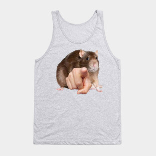 Accusing Rat! Tank Top