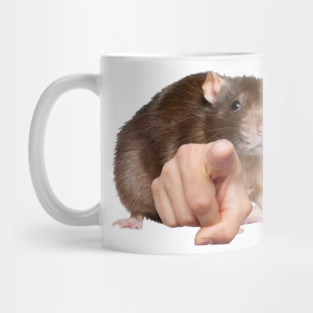 Accusing Rat! Mug