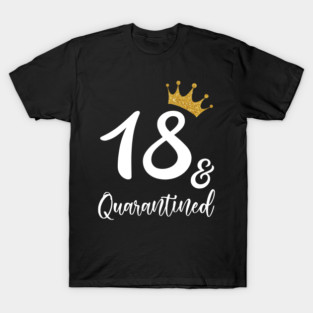 18th Birthday And Quarantine 2020 T-Shirt