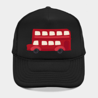 Red Double Decker Bus Hat