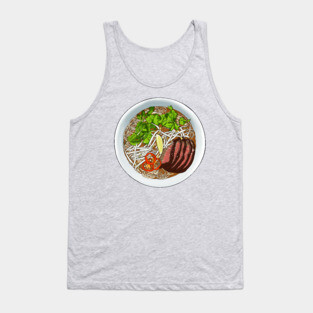 Vietnamese Beef Pho Noodles Tank Top
