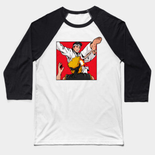 Karate Slap Baseball T-Shirt