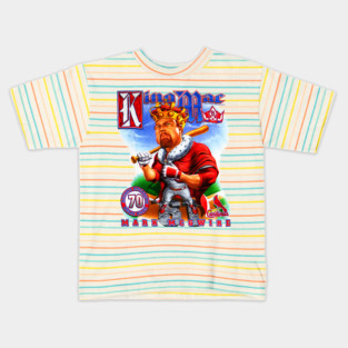 McGwire Homerun King Mac - Cardinals Baseball Kids T-Shirt
