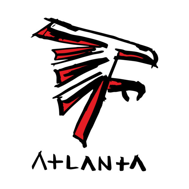 Atlanta Falcoooons by Very Simple Graph