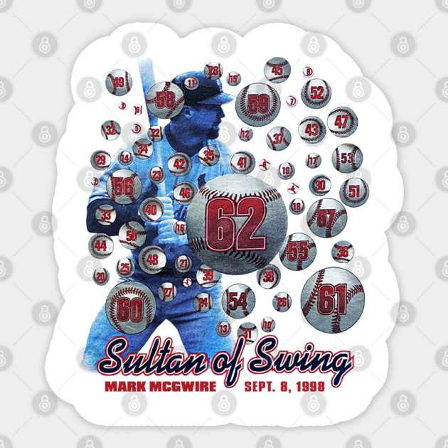 McGwire Sultan of Swing - Cardinals Baseball Sticker by nicklower