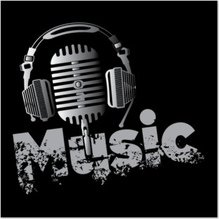 Music is life Posters and Art