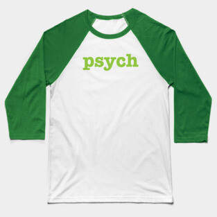 Psych Baseball T-Shirt