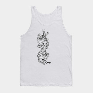 Alice in Wonderland Tank Top