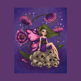 Skulls and Faeries T-Shirt