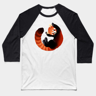 Red Panda Baseball T-Shirt