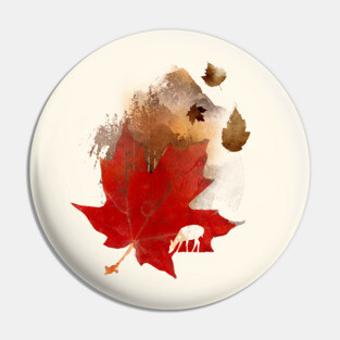 Autumn Leaf Pin
