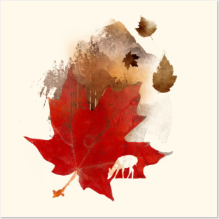 Autumn Leaf Posters and Art