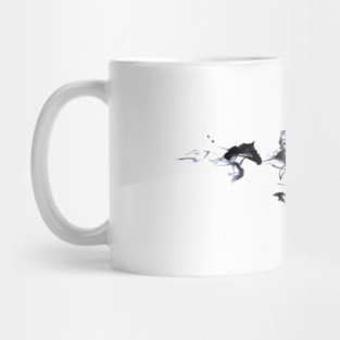 Black Horses Mug