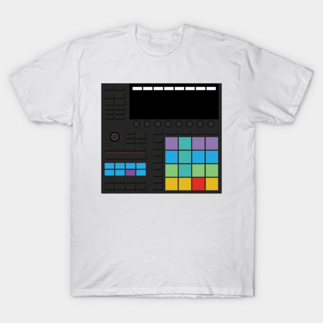 Dope Beat Machine Series #10 (w/Multi-Colored Pads - No Text) T-Shirt