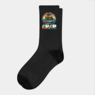 My 18th Birthday 2020 Quarantine Edition Socks