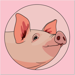 Pig Posters and Art