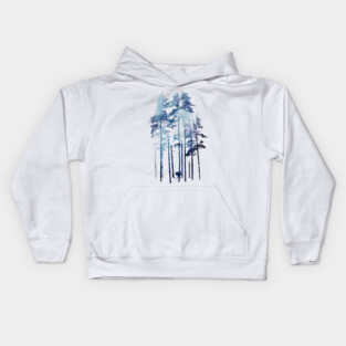 Winter Wolf Kids Hoodie