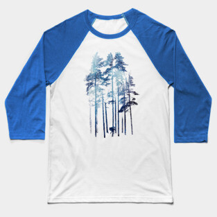 Winter Wolf Baseball T-Shirt