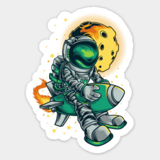 Astronaut Sticker