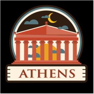 Athens Posters and Art