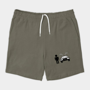 Man-DeLorean Shorts