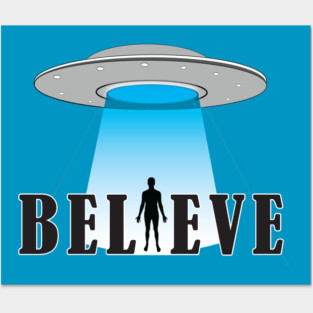 Alien Abduction Posters and Art
