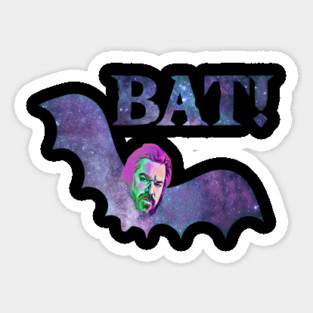 What We Do In The Shadows Bat Lazslo Sticker