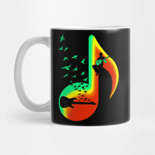 Music Guitar Player Mug