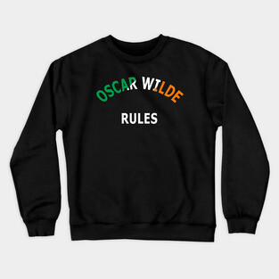 Oscar Wilde Rules Crewneck Sweatshirt