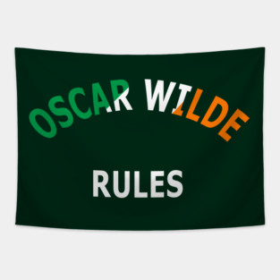 Oscar Wilde Rules Tapestry