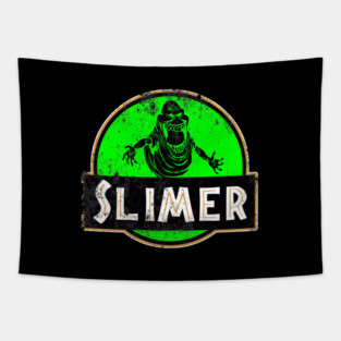 GB Slime Ghost - Vintage Tapestry