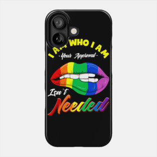 Gay Rainbow Lips Pride Equality Gift Phone Case