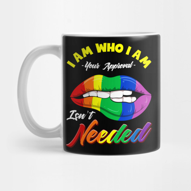 Gay Rainbow Lips Pride Equality Gift by creative