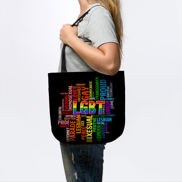 LGBTQ Awareness Word Cloud Pride Equality Gift by creative