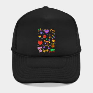Gay Pride LGBTQ+ Icons Collection Fun Gift Hat