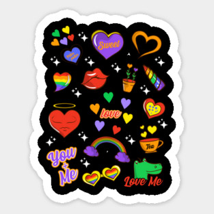 Gay Pride LGBTQ+ Icons Collection Fun Gift Magnet